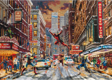 Screenshot på Marvel Deadpool Snow Day Puzzle (1000 bitar)