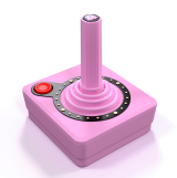Screenshot på Atari CX40+ Wireless Joystick Pinky Edition