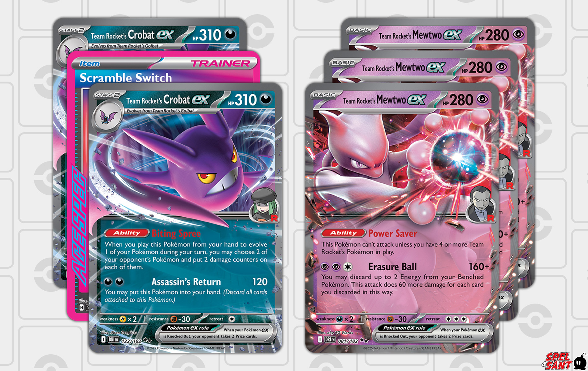 Tcg Rockets Store Pokemon TCG League Battle Deck - Team Rockets Mewtwo - Spel & Sånt: The ...