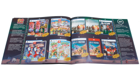 Screenshot på Spel & Sånt Julkatalog 2025 (Begränsad & Numrerad Utgåva)
