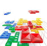 Screenshot på Blokus (Nordisk Version)