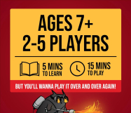 Screenshot på Exploding Kittens 10-Year Anniversary Edition Tin (Engelsk Version)
