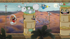 Screenshot på Cuphead Physical Edition