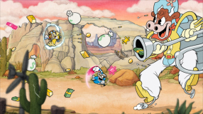Screenshot på Cuphead Physical Edition