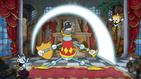 Screenshot på Cuphead Physical Edition