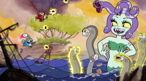 Screenshot på Cuphead Physical Edition
