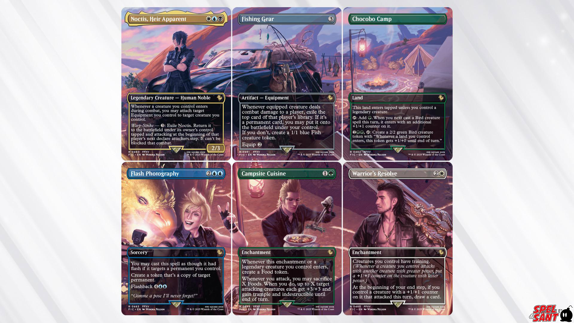 Magic Final Fantasy Scene Box Camp Comrades from FF15 - Spel