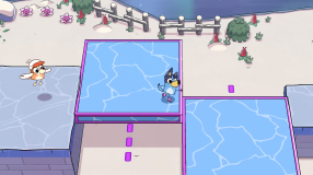 Screenshot på Blueys Quest for the Gold Pen