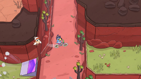 Screenshot på Blueys Quest for the Gold Pen