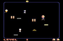 Screenshot på Atari 7800 Food Fight (Skadad Kartong)
