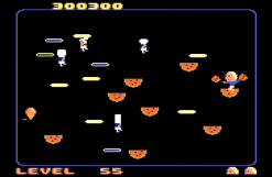 Screenshot på Atari 7800 Food Fight (Skadad Kartong)