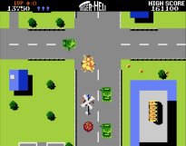 Screenshot på Atari 7800 Tiger-Heli 40th Anniversary Edition (Skadad Kartong)