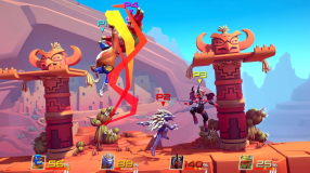 Screenshot på Brawlout