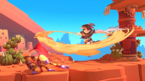 Screenshot på Brawlout