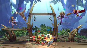 Screenshot på Brawlout
