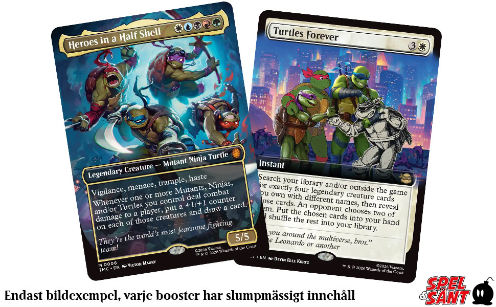 Magic Teenage Mutant Ninja Turtles Draft Night - Spel & Sånt: The