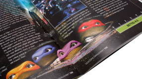 Screenshot på Videospelsmagasinet nr 3 2026 (inkl. A3 Turtles Affisch)