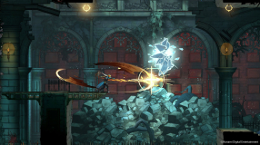 Screenshot på Castlevania Belmonts Curse