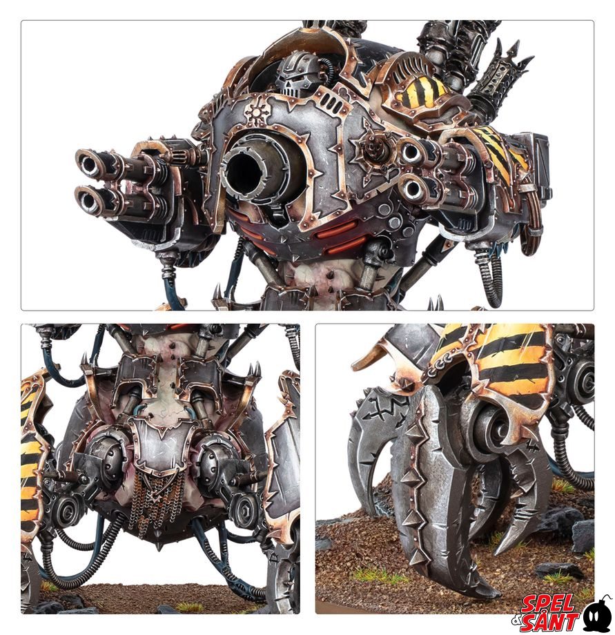 Warhammer 40K Chaos Space Marines - Defiler - Spel & Sånt: The video ...
