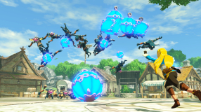 Screenshot på Hyrule Warriors Age of Calamity
