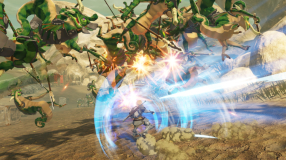 Screenshot på Hyrule Warriors Age of Calamity