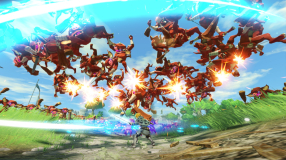 Screenshot på Hyrule Warriors Age of Calamity