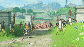 Screenshot på Hyrule Warriors Age of Calamity
