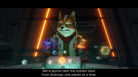 Screenshot på StarFox (inkl. Tävling & Förbokningserbjudande)