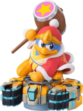 Screenshot på Nintendo amiibo Kirby Air Riders (King Dedede & Tank Star)