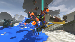 Screenshot på Splatoon Raiders (inkl. Förbokninserbjudande)