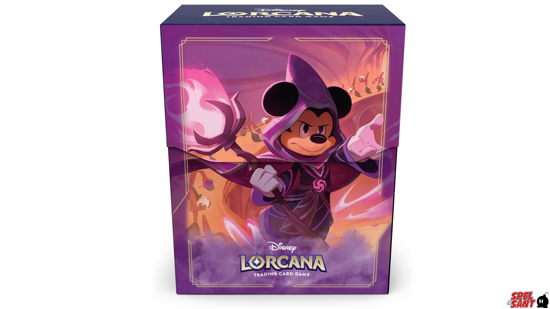 mickey mouse card sleeves Disney Lorcana TCG Each pack includes 65 standard Disney Red, White & Black