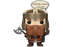 Screenshot på Pop! The Lord of The Rings Gimli Nobody Tosses a Dwarf Vinyl Figure