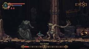 Screenshot på Blasphemous Martyrs Edition
