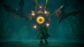 Screenshot på The Legend of Zelda Ocarina of Time - Textured Foil Cover Art (Bergsala UK4)