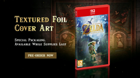 Screenshot på The Legend of Zelda Ocarina of Time - Textured Foil Cover Art (Bergsala UK4)