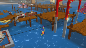Screenshot på The Simpsons Game