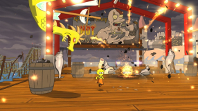 Screenshot på The Simpsons Game