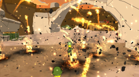 Screenshot på The Simpsons Game