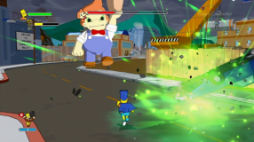 Screenshot på The Simpsons Game