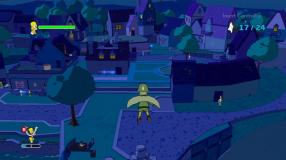 Screenshot på The Simpsons Game