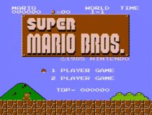 Screenshot på Super Mario Bros SCN
