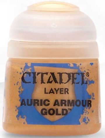 Warhammer Citadel Auric Armour Gold Layer Paint - Spel & Sånt: The ...