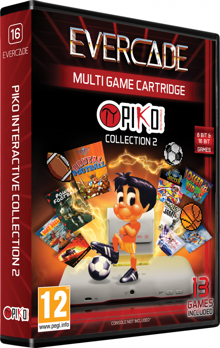 Evercade Multi Game Cartridge 16 - Piko Collection 2 - Spel & Sånt: The ...